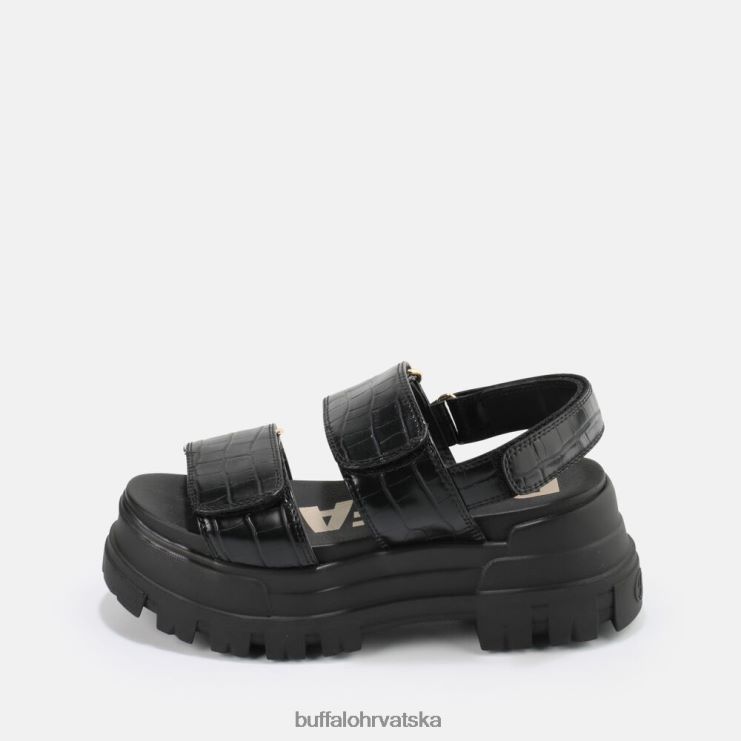 crno Buffalo aspha snd sandala s platformom veganska |sandale TDD6T13
